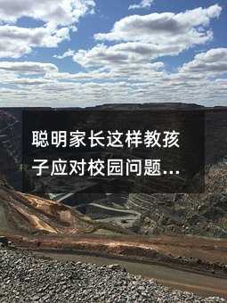 聪明家长这样教孩子应对校园问题——从社交冲突到时间管理的智慧指南